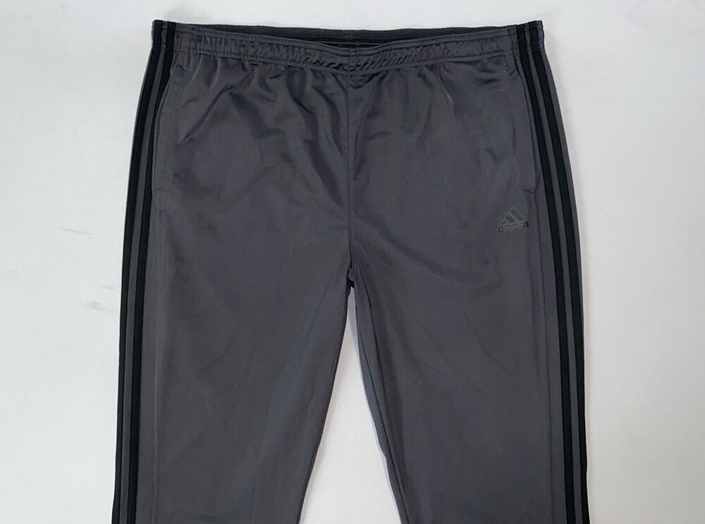 Adidas IC4469 Men's Tricot Zip Cuff Tapered Athletic Pants. Beige, Men's 2XL EUC